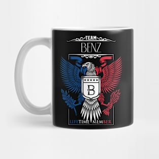 Team Benz Lifetime Member, Benz Name, Benz Middle Name Mug